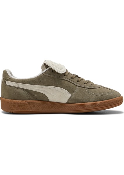 Palermo Premium Beyaz Yeşil Erkek Süet Sneaker