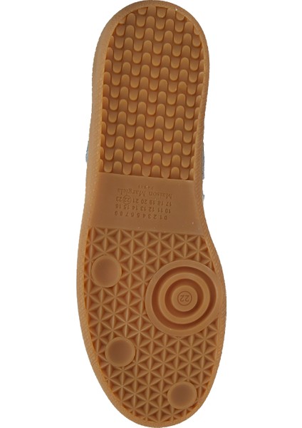Replica Mavi Beyaz Erkek Deri Sneaker indirimleri
