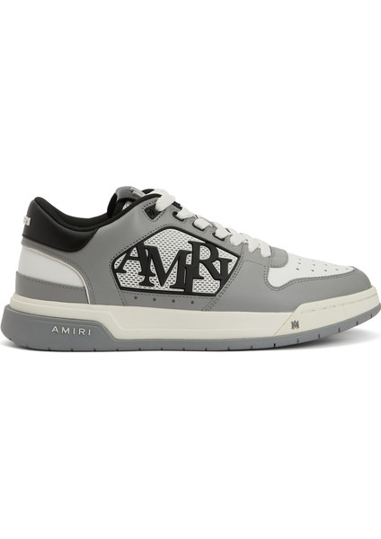 Gri Erkek Deri Sneaker