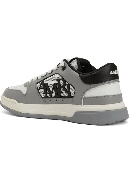 Gri Erkek Deri Sneaker
