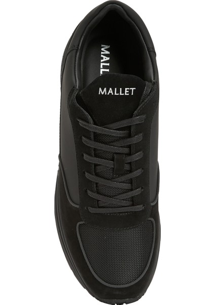 Siyah Erkek Deri Sneaker