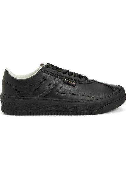 Cash Siyah Erkek Deri Sneaker