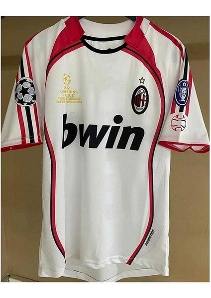 A.c M.i.l.a.n 2007 Şampiyonlar Ligi Finali Ronaldo Nazario Nostalji Forması Beyaz fiyatları