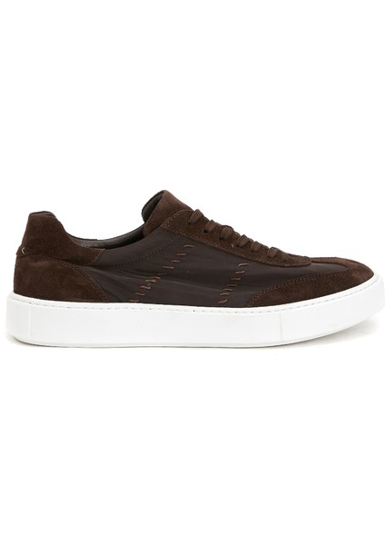 Kahverengi Erkek Süet Sneaker