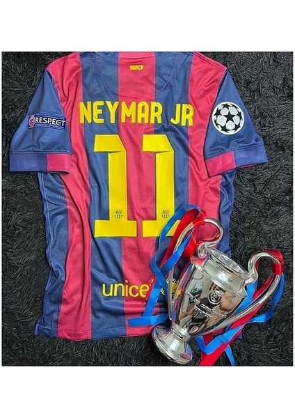 Neymar Jr. B.a.r.c.e.l.o.n.a 2015 Şampiyonlar Ligi Finali Nostalji Yetişkin Forması
