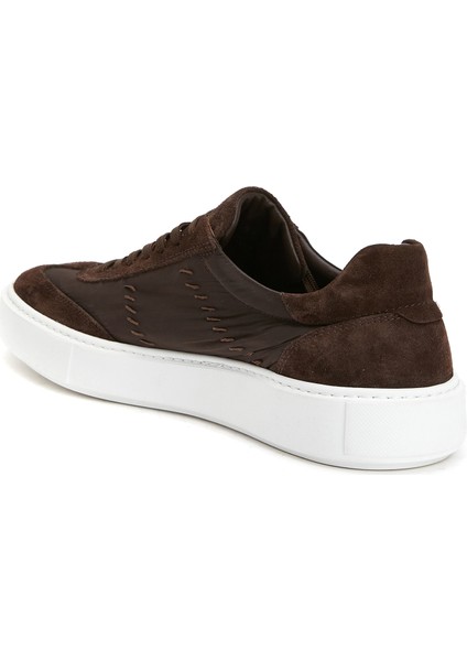 Kahverengi Erkek Süet Sneaker