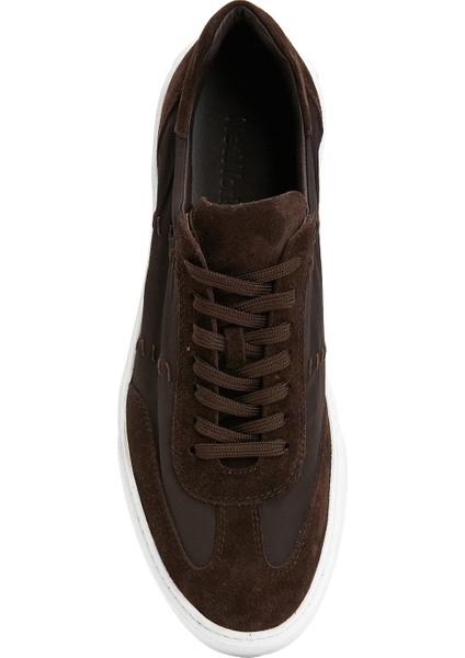 Kahverengi Erkek Süet Sneaker