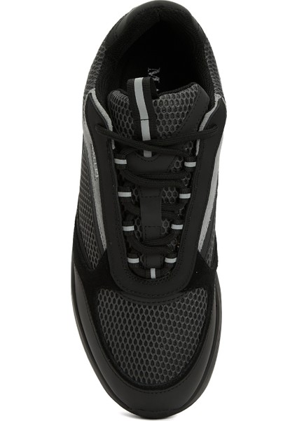 Cyrus 2.0 Siyah Erkek Deri Sneaker