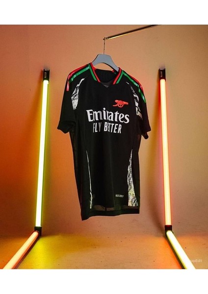 2024-25 Arsenall # Isimsiz Deplasman Yetişkin Forması (Black)