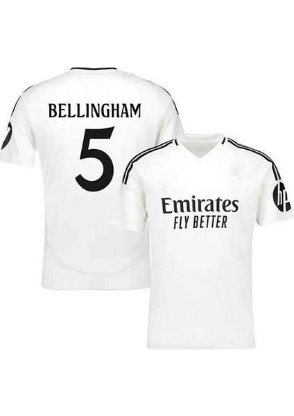 2024/25 Yeni Sezon Jude Bellingham Iç Saha Forması Beyaz