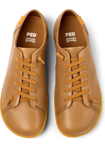 K100249-054 Peu Kahverengi Erkek Oxford Ayakkabı