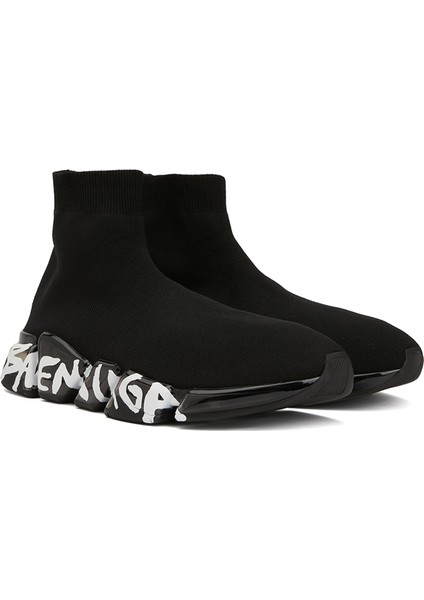 Speed 2 Siyah Beyaz Erkek Sneaker
