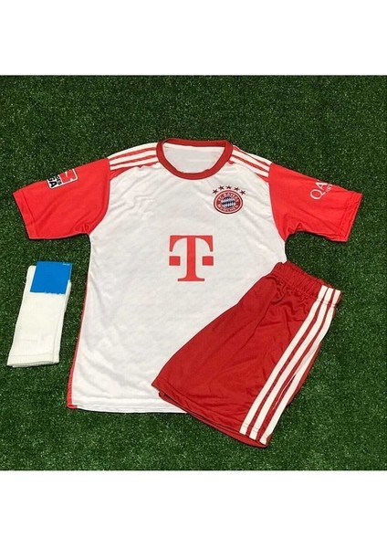 B.a.y.e.r.n M.ü.n.i.h 2023/24 Yeni Sezon Harry Kane Iç Saha Çocuk Forması 3'lü Set fiyatları