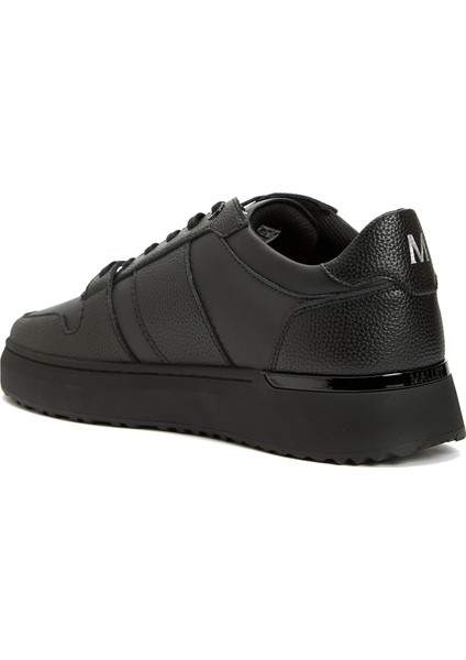 Siyah Erkek Deri Sneaker