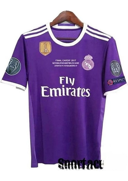 Real Madrid 2017 Cardiff Şampiyonlar Ligi Finali Cristiano Ronaldo Kısa Kol Forması fiyatları