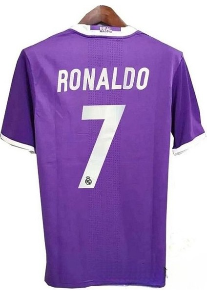 Real Madrid 2017 Cardiff Şampiyonlar Ligi Finali Cristiano Ronaldo Kısa Kol Forması modelleri