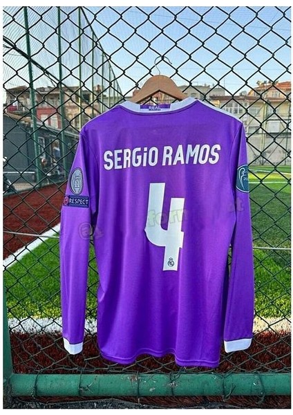 2017 Cardiff Sergio Ramos Şampiyonlar Ligi Finali Forması Uzun Kollu