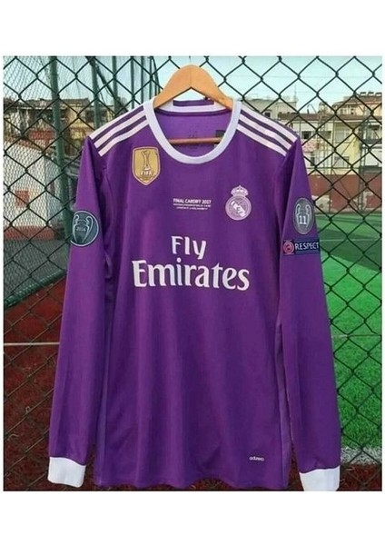 2017 Cardiff Sergio Ramos Şampiyonlar Ligi Finali Forması Uzun Kollu fiyatları