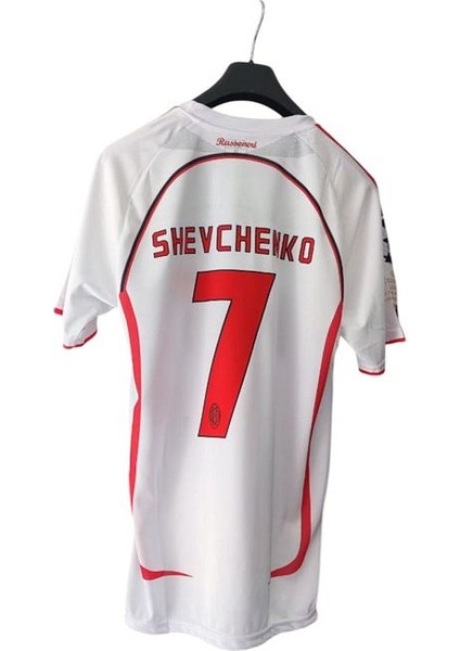 A.c M.i.l.a.n 2007 Sezonu #7 Shevcenko Özel Nostalji Forması Kısa Kol (Beyaz) fiyatları