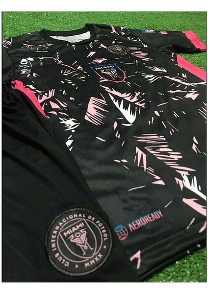 I.n.t.e.r Miami 2023/24 Yeni Sezon Lionel Messi Çocuk Forması 4'lü Set (Black)