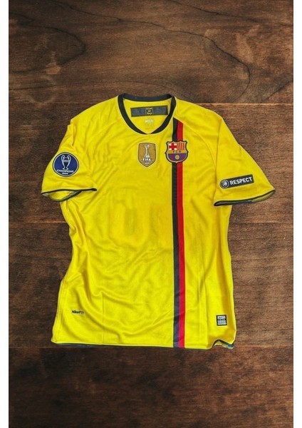 2008/09 Sezonu Barcelona Lionel Messi Nostalji Forması Sarı fiyatları