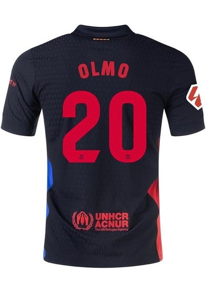 2024/25 Barcelona #20 Dani Olmo Iç Saha Forması (Black) modelleri