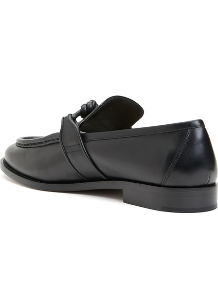 Siyah Erkek Deri Loafer modelleri