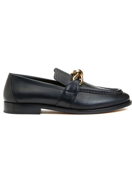 Siyah Erkek Deri Loafer