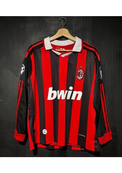 Milan #80 Ronaldinho Beyaz Yakalı Uzun Kollu Forması fiyatları