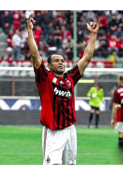 Ac Mılan 2007 2008 #2 Cafu Home Shırt Super Cup Fınal Forması