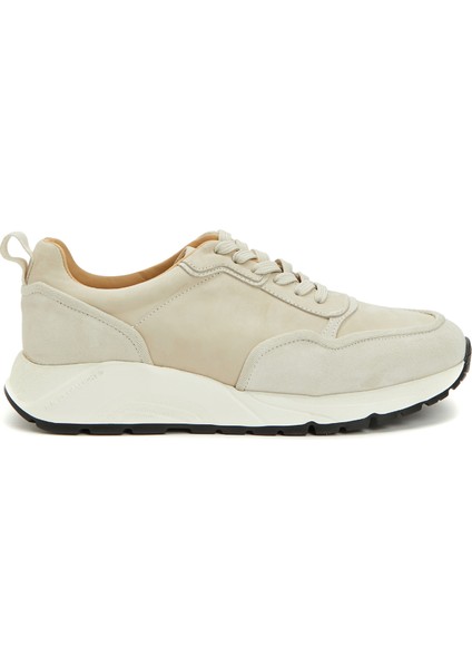 Bej Erkek Süet Sneaker