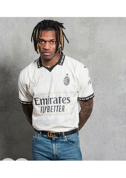 A.c Milan 2023/24 Yeni Sezon Rafa Leão Özel Tasarım Forması ( Thırd Shırt )