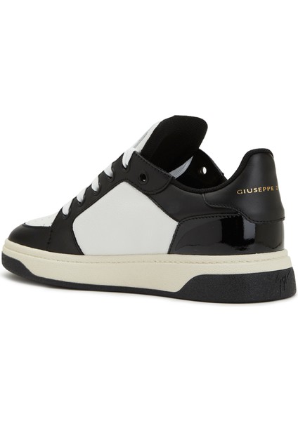 Siyah Erkek Deri Sneaker
