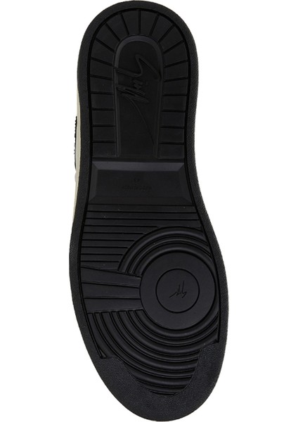 Siyah Erkek Deri Sneaker