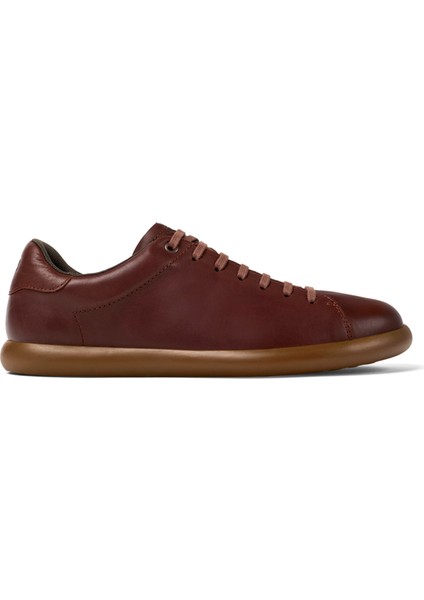 Pelotas Soller Kahverengi Deri Erkek Sneaker