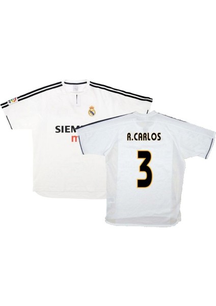 R.madrid 03/04 Iç Saha #r.carlos Futbol Forması Retro Kısa Kollu fiyatları