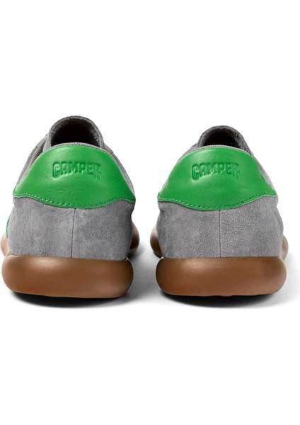 Pelotas Soller K100937-001 Gri Nubuk Deri Erkek Spor Ayakkabı