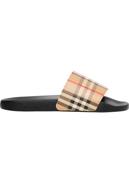 Furley Vintage Slides Bej Erkek Terlik