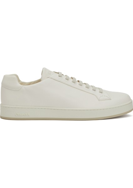 Fildişi Erkek Deri Sneaker