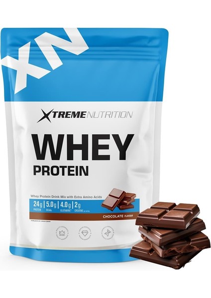 Whey Protein Tozu - 512 G x 2 Adet = 1024 G - Çikolata - 32 Servis (5g Bcaa + 4g Glutamıne + 2g Creatıne) modelleri