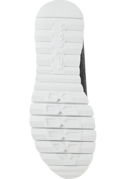 Antrasit Logolu Erkek Kaşmir Sneaker