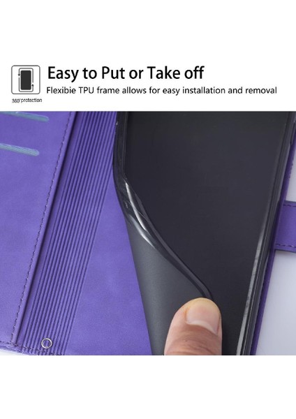 Xiaomi Poco M6 4g Pu Deri Flip Folio Kitap Koruyucu Kredi Için Kılıf (Yurt Dışından) indirimleri