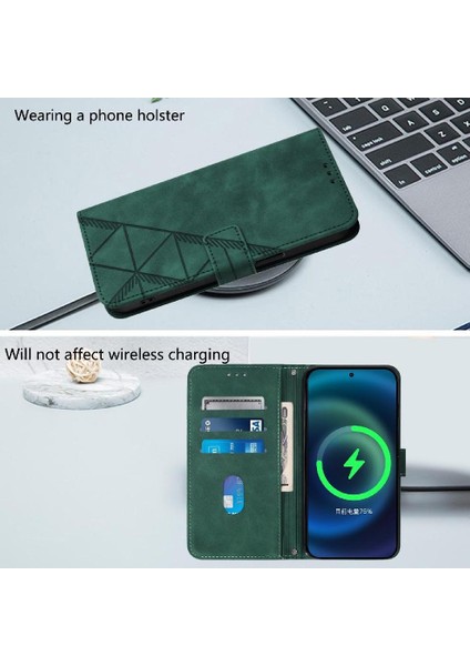 Xiaomi Poco M6 4g Pu Deri Flip Folio Kitap Koruyucu Kredi Için Kılıf (Yurt Dışından) fırsatları