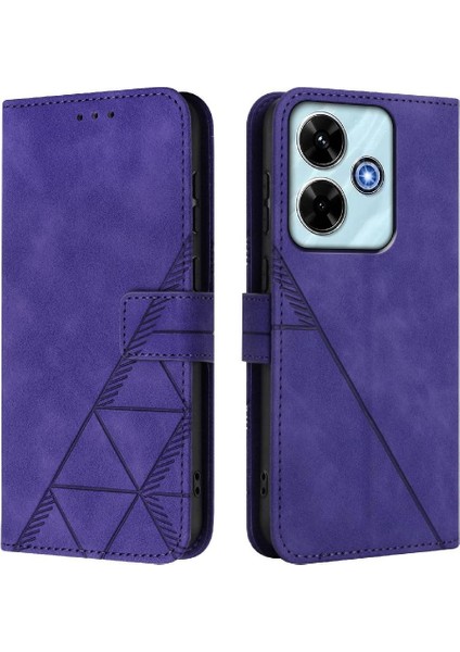 Xiaomi Poco M6 Artı Cüzdan Kapak Kredi Kartı Tutucu Flip Folio Pu Için Kılıf (Yurt Dışından) indirimleri