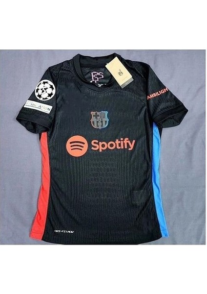 B.a.r.c.e.l.o.n.a 2024/25 Yeni Sezon Isimsiz Deplasman Forması (Black)