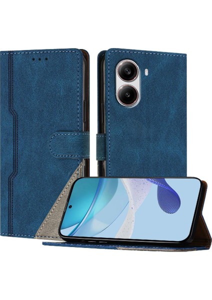 Xiaomi Poco X7 Pro 5g Için Kılıf Manyetik Kapatma Handy Standı Pu Deri (Yurt Dışından)