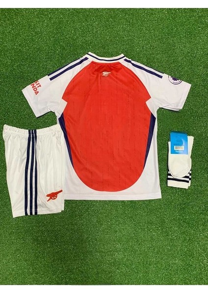 Arsenall 2024/25 #isimsiz Iç Saha Çocuk Forması 4 Lü Set