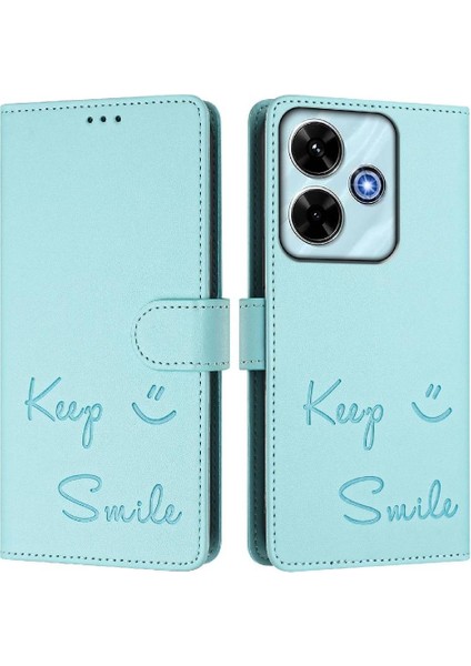 Xiaomi Poco M6 4g Kart Tutucu Cüzdan Kapak Kapak Rfıd Engelleme Pu Için Kılıf (Yurt Dışından)