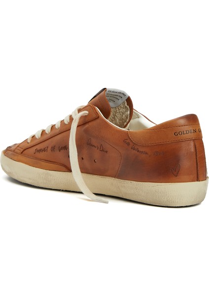 Super-Star Taba Erkek Deri Sneaker modelleri
