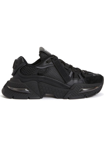 Airmaster Siyah Erkek Deri Sneaker